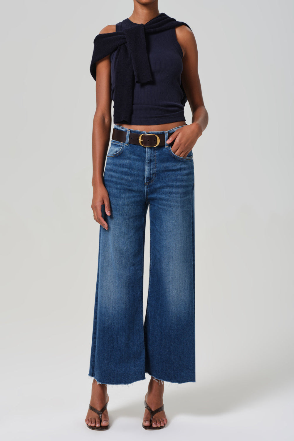 Citizens of Humanity Jeans Lyra Wide Leg in Ambry