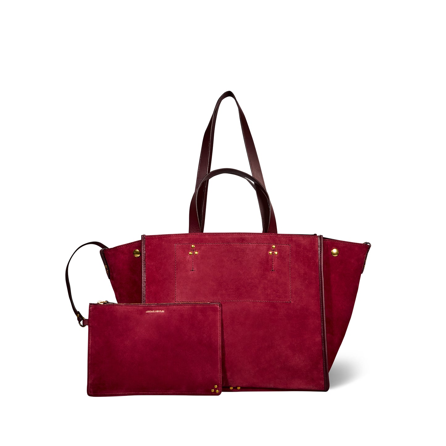 Tasche Léon M in Burgundy