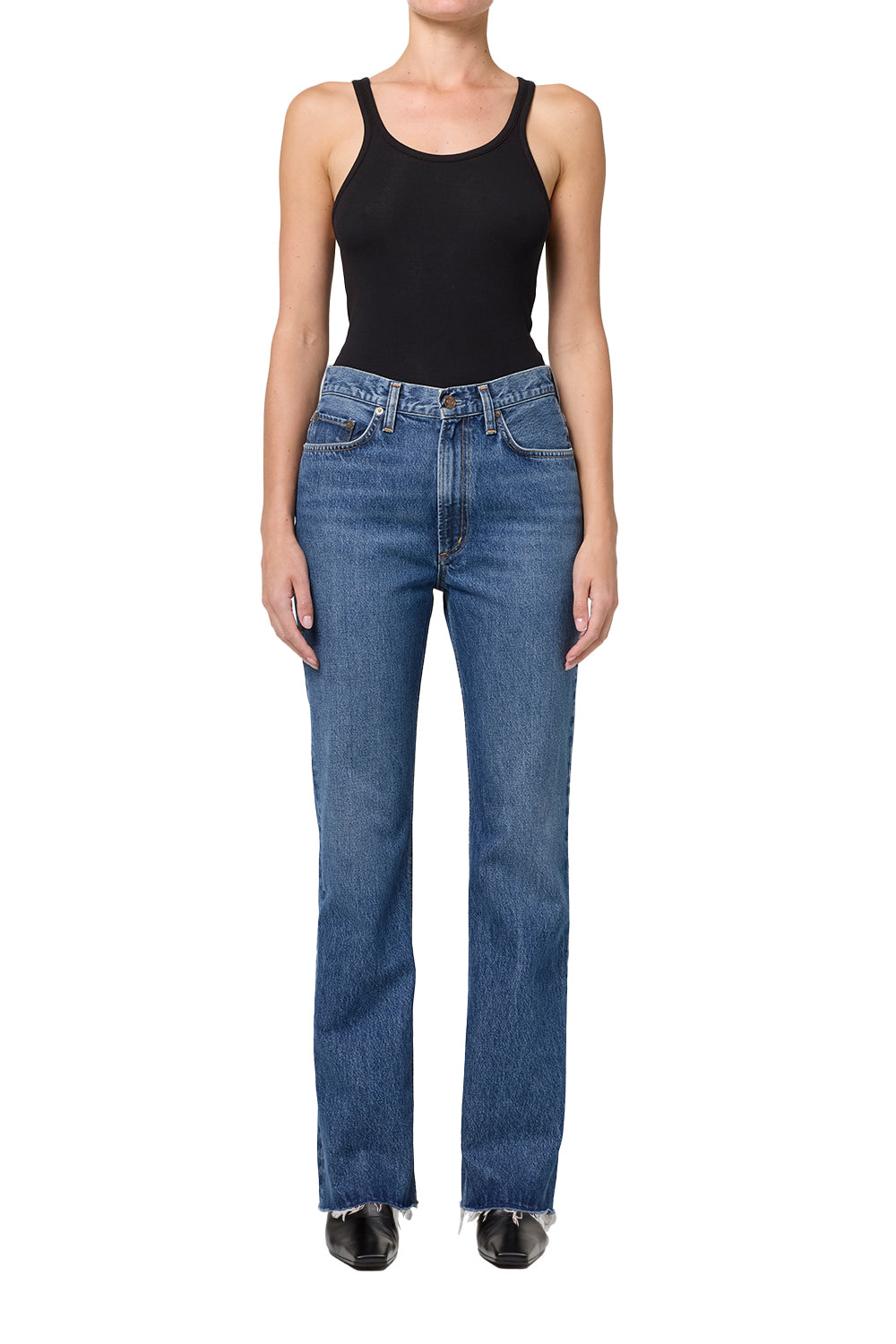 Agolde Jeans Leena in Placebo