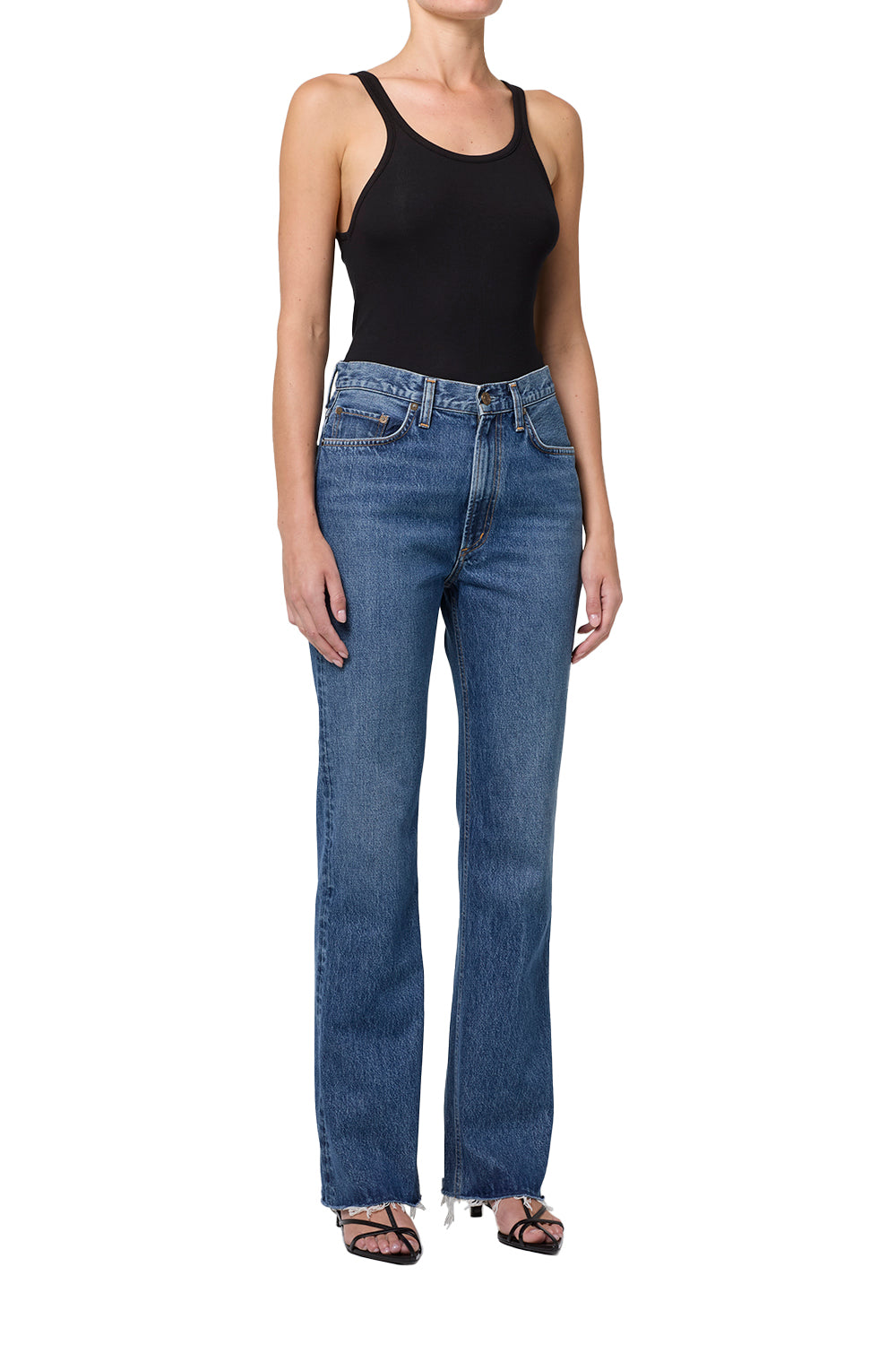 Agolde Jeans Leena in Placebo