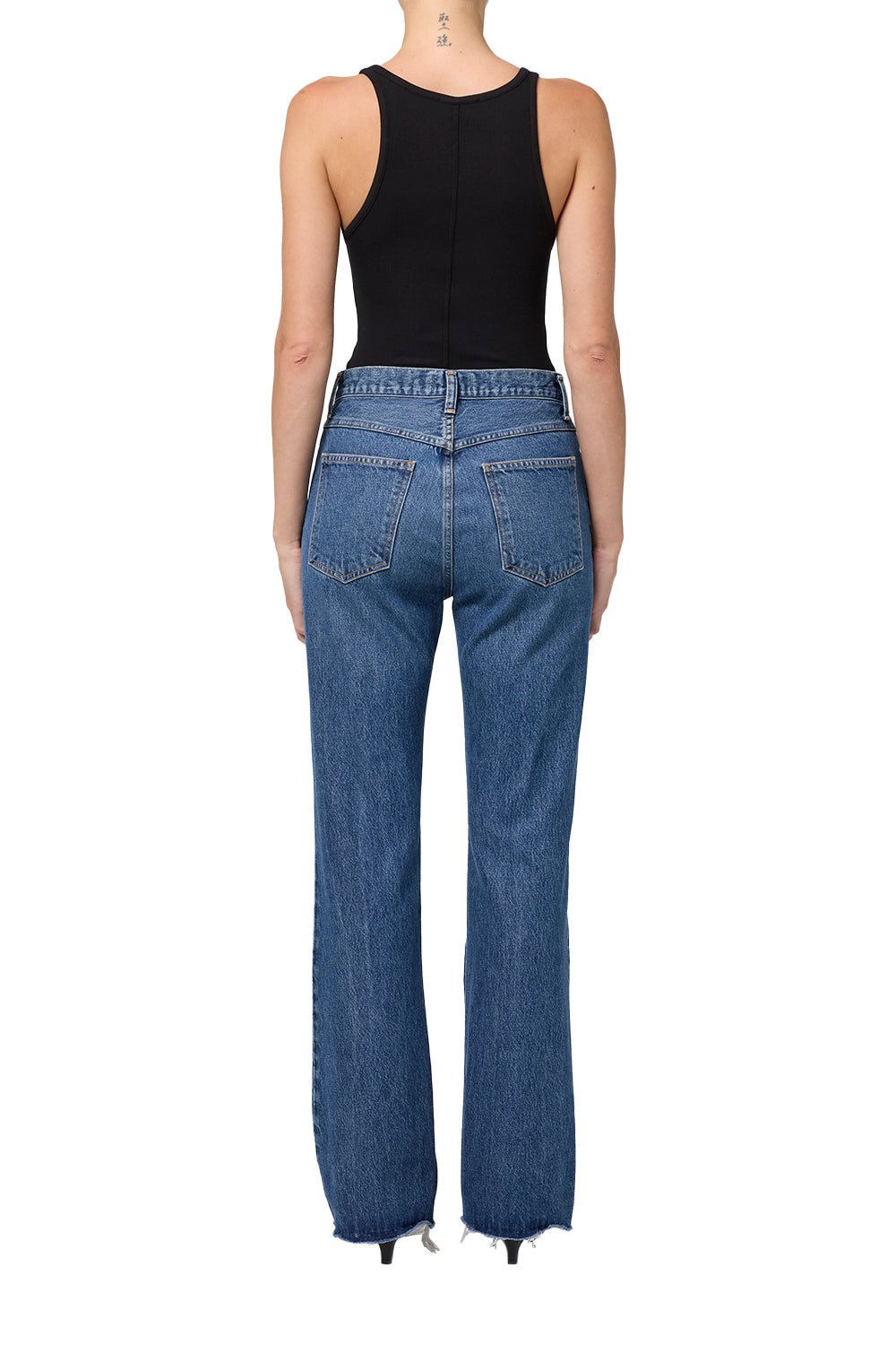 Agolde Jeans Leena in Placebo