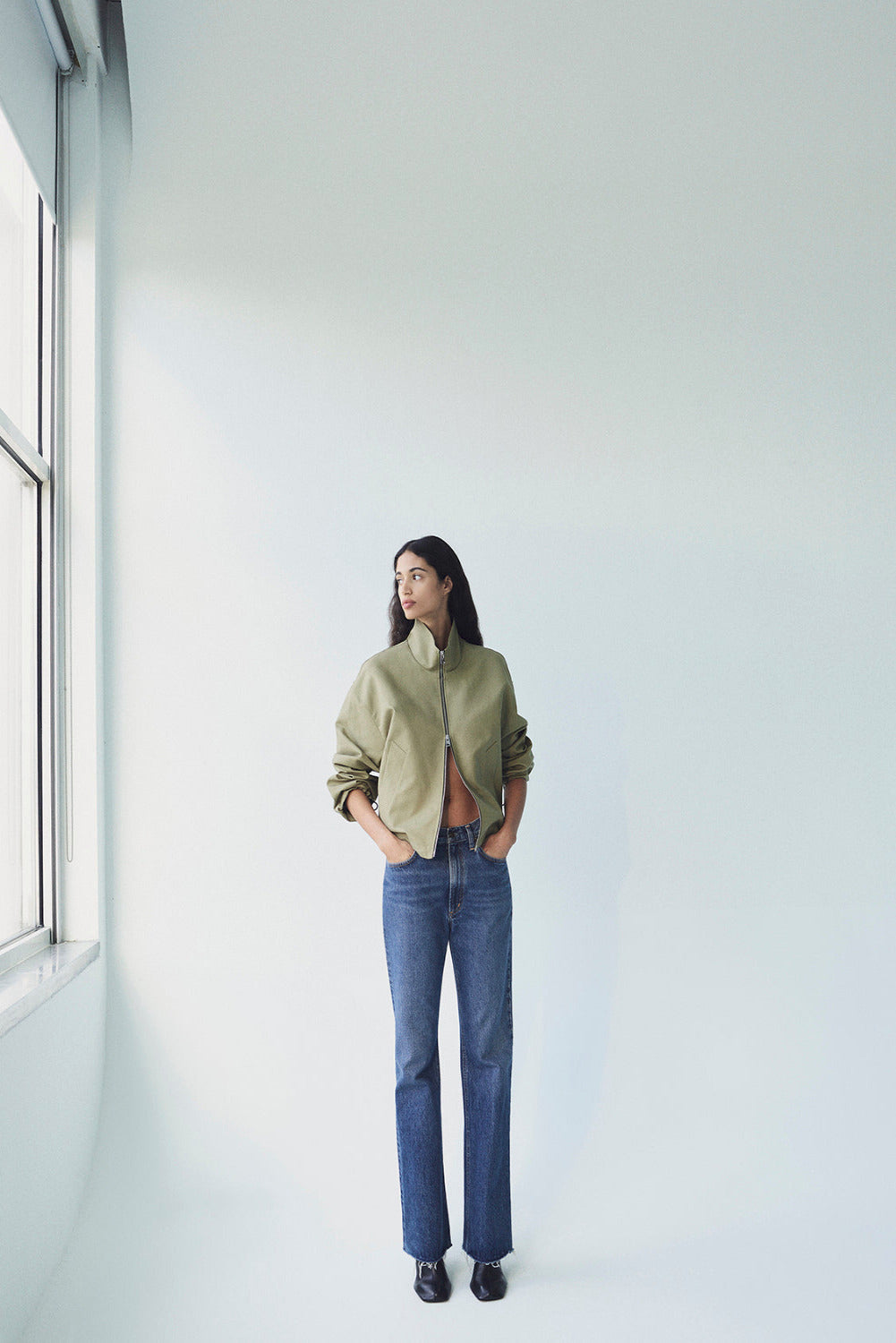 Agolde Jeans Leena in Placebo